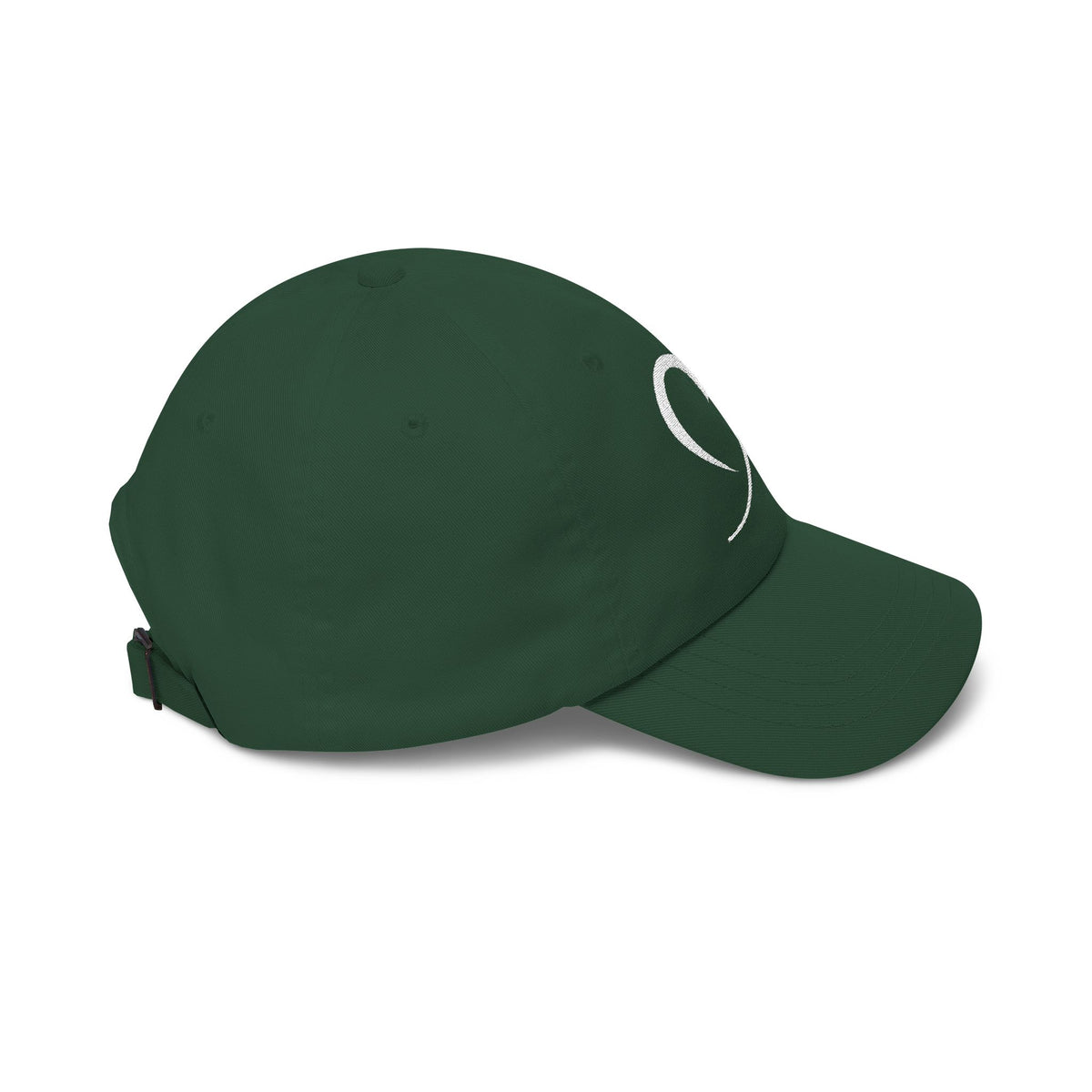 Heart Sketch Dad Cap — Minimalist Heart Embroidered Baseball Hat