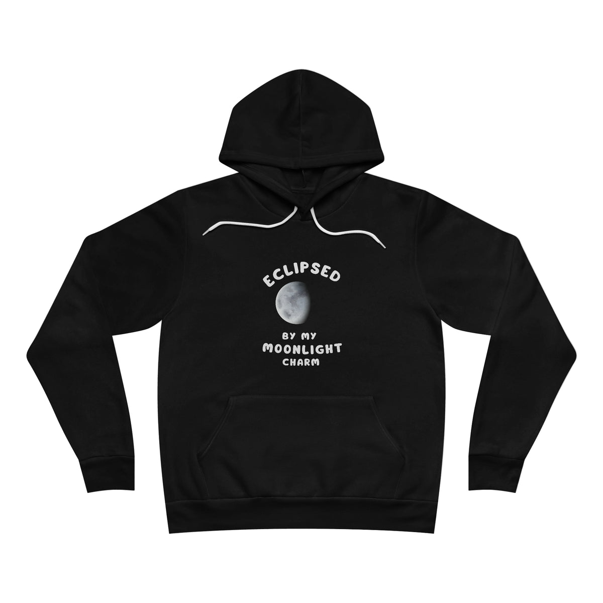 Unisex Fleece Pullover Hoodie with Halloween Eclipse