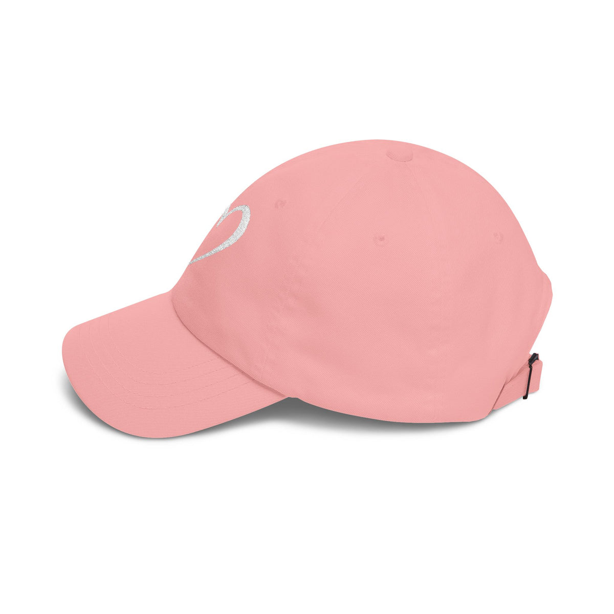Heart Sketch Dad Cap — Minimalist Heart Embroidered Baseball Hat