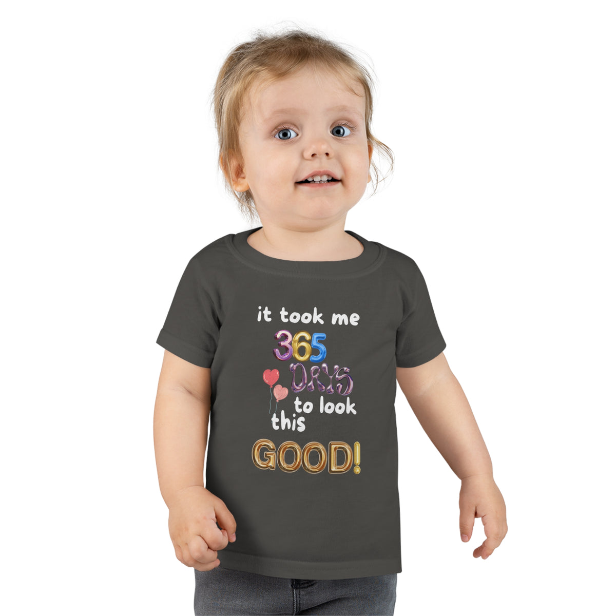 Toddler One Year Birthday Humor T-shirt