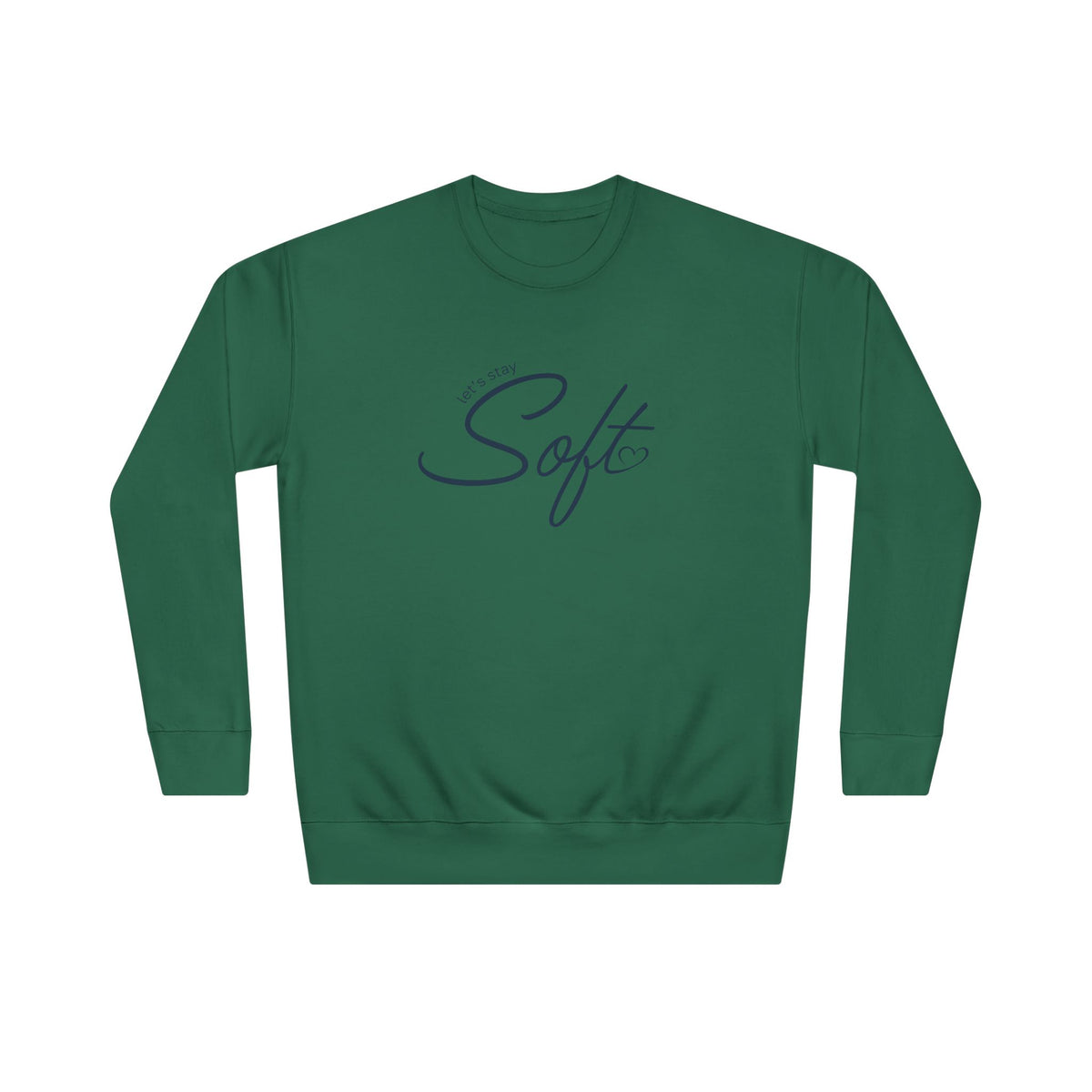 Soft Script Sweatshirt - Cozy Casual Crewneck