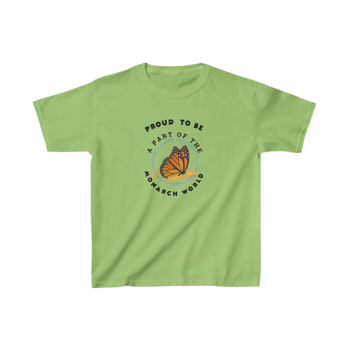 Kids Cotton Monarch-Inspired Kids T-shirts Butterfly Tee