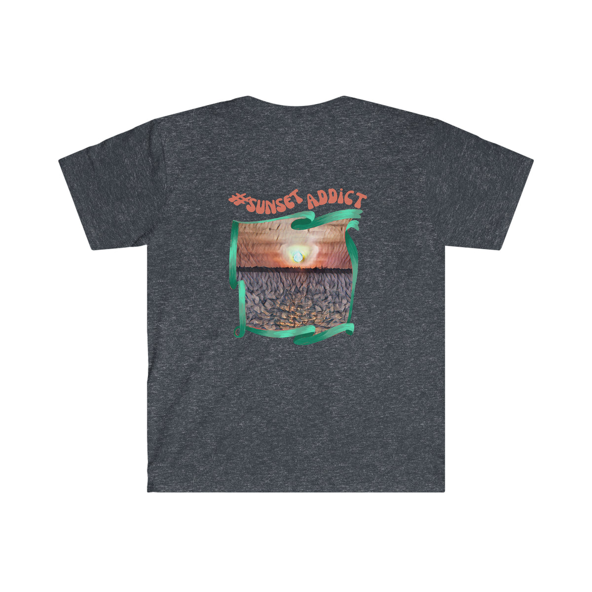 Psychedelic Dreamscape Unisex Soft-Style T-shirt