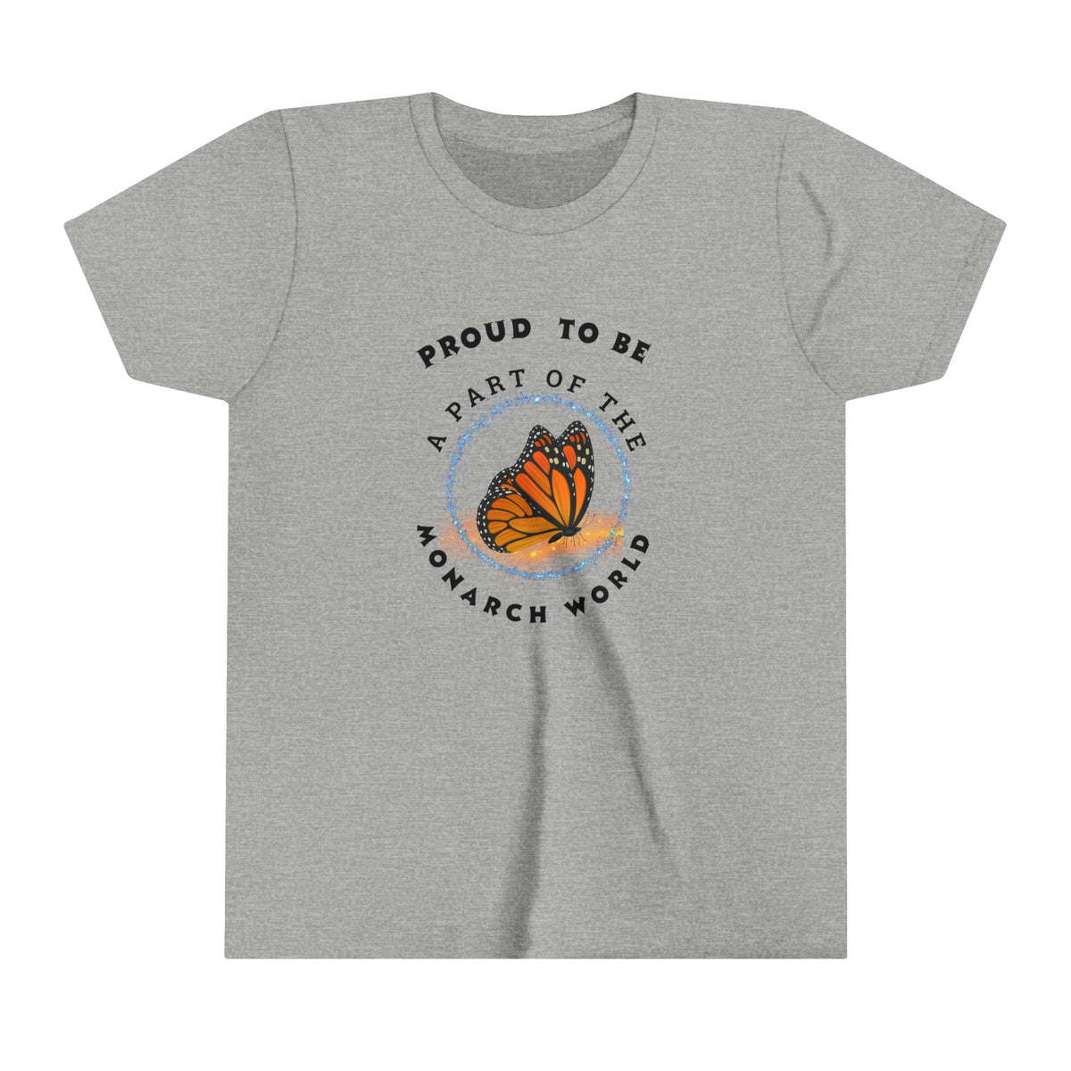 Youth hobby Monarch-Inspired Kids Short Sleeve T-Shirt