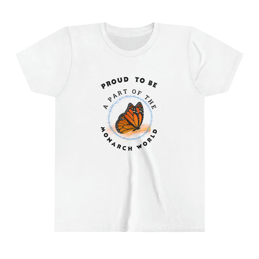Youth hobby Monarch-Inspired Kids Short Sleeve T-Shirt