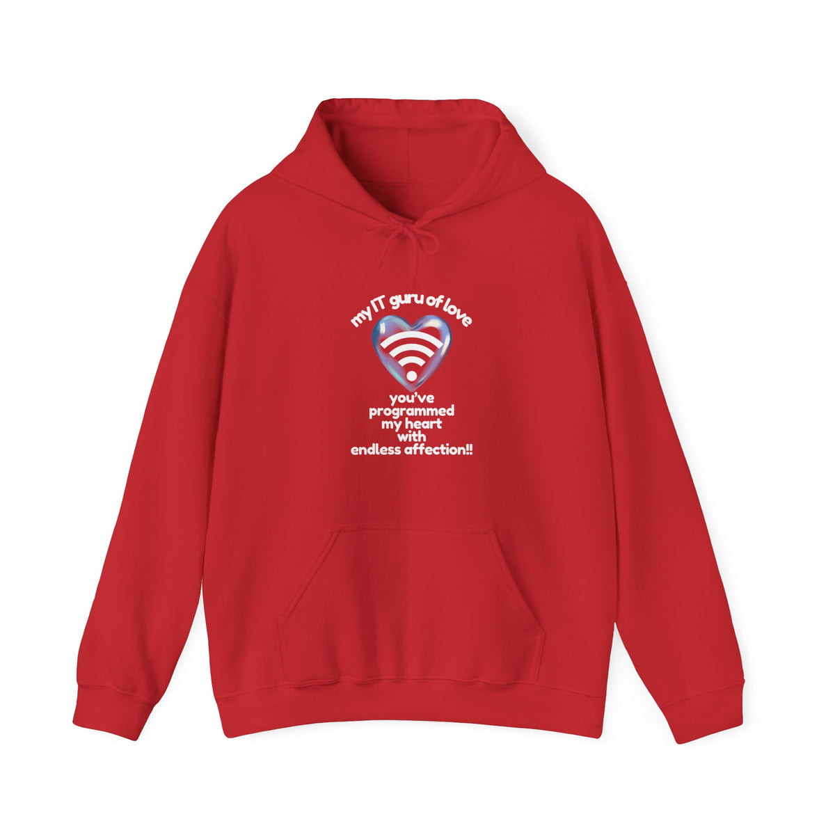 My IT Guru of Love Unisex Hooded Sweatshirt