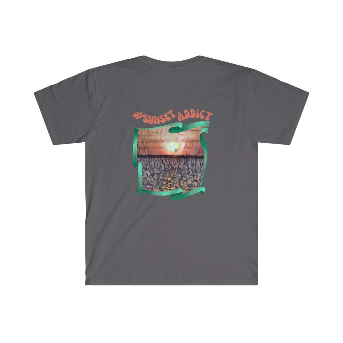 Psychedelic Dreamscape Unisex Soft-Style T-shirt