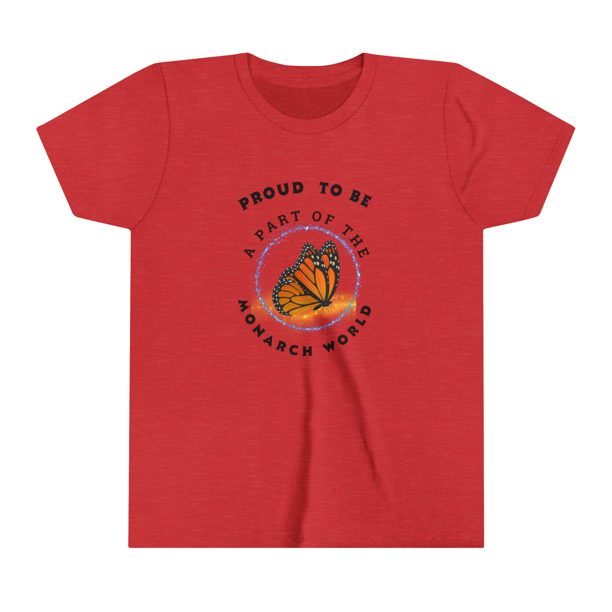 Youth hobby Monarch-Inspired Kids Short Sleeve T-Shirt