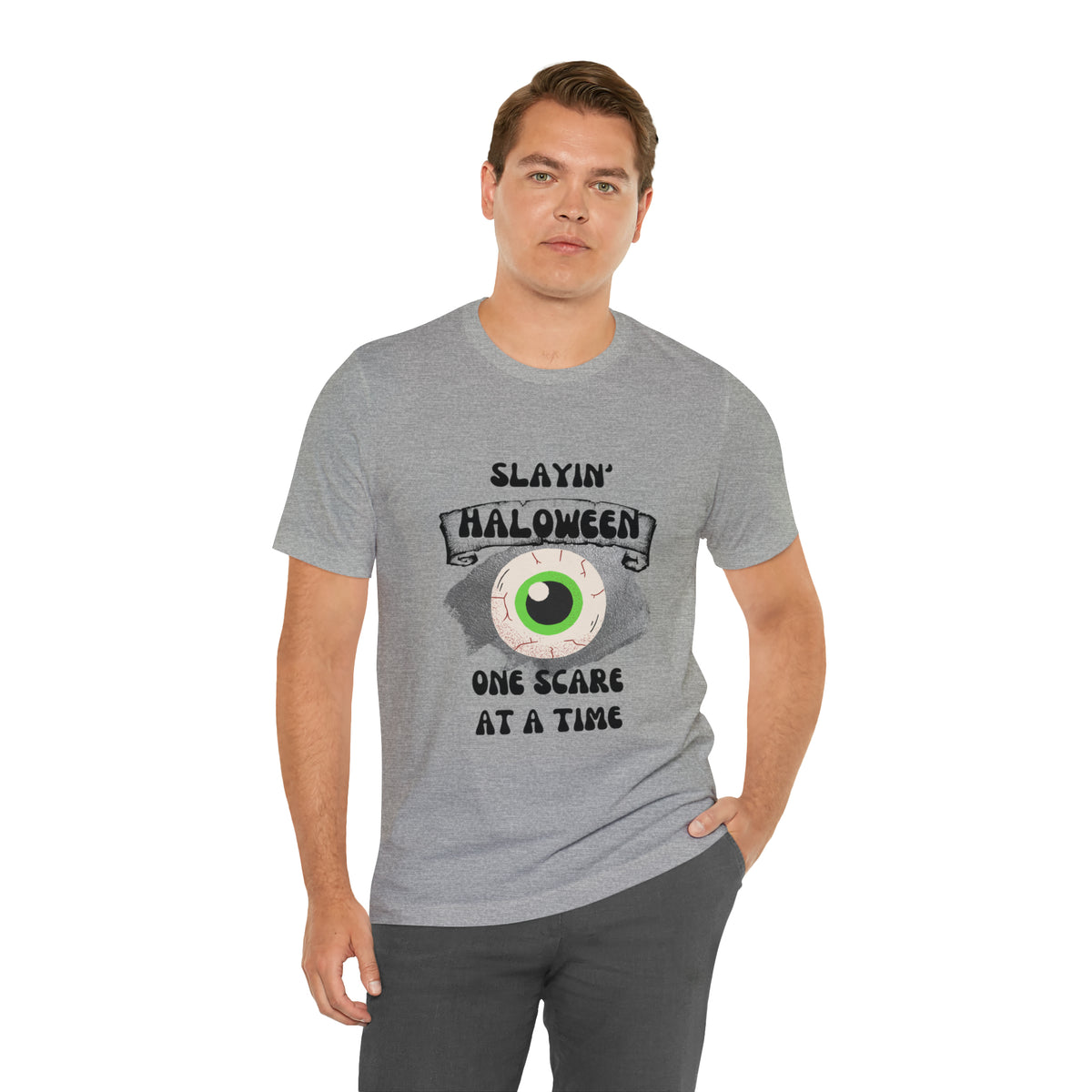 Unisex Slayin' Halloween Short Sleeve Tee