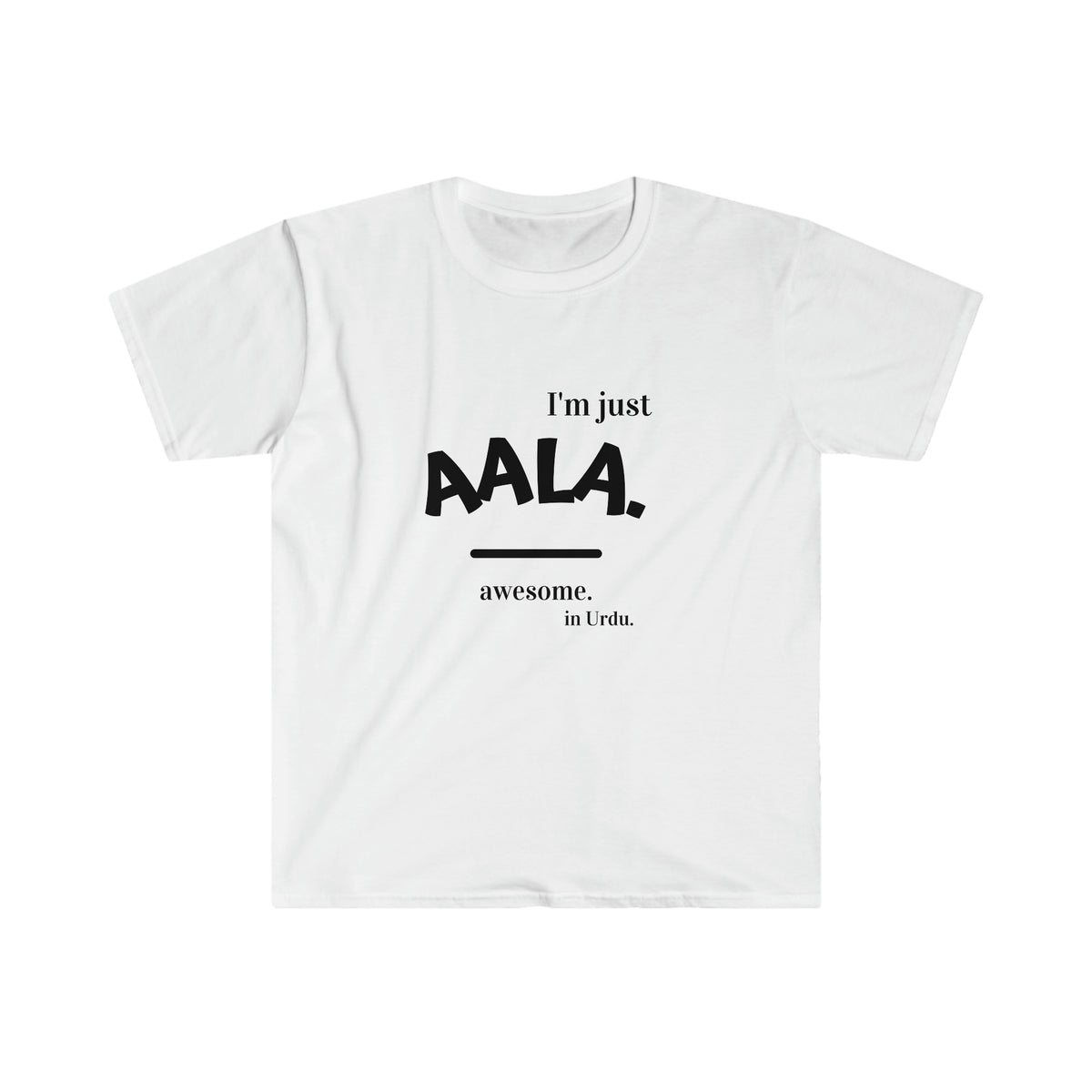 Unisex Soft style Ethnic Slogan Merch T-Shirt