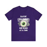 Unisex Slayin' Halloween Short Sleeve Tee