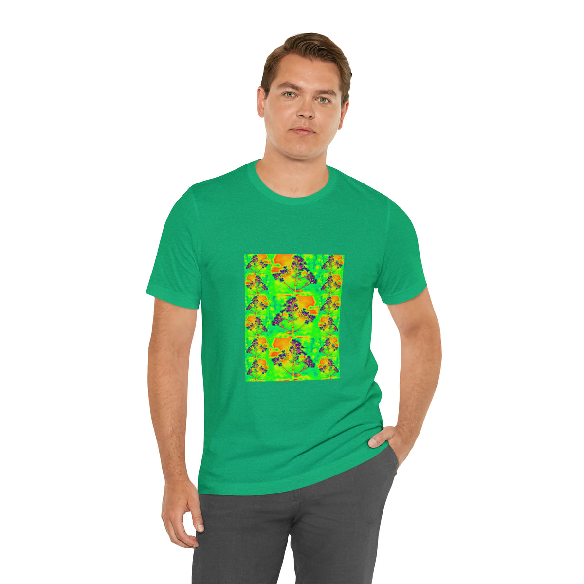 Unisex Jersey Short Sleeve Psychedelic design Tee