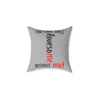 Square Poly Canvas Pillow with Polyester filling