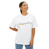 I Felt Everything Tee — Minimal Script Emotional Graphic Tee