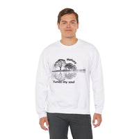 Unisex Crewneck Featured nature Guitar Sweatshirt