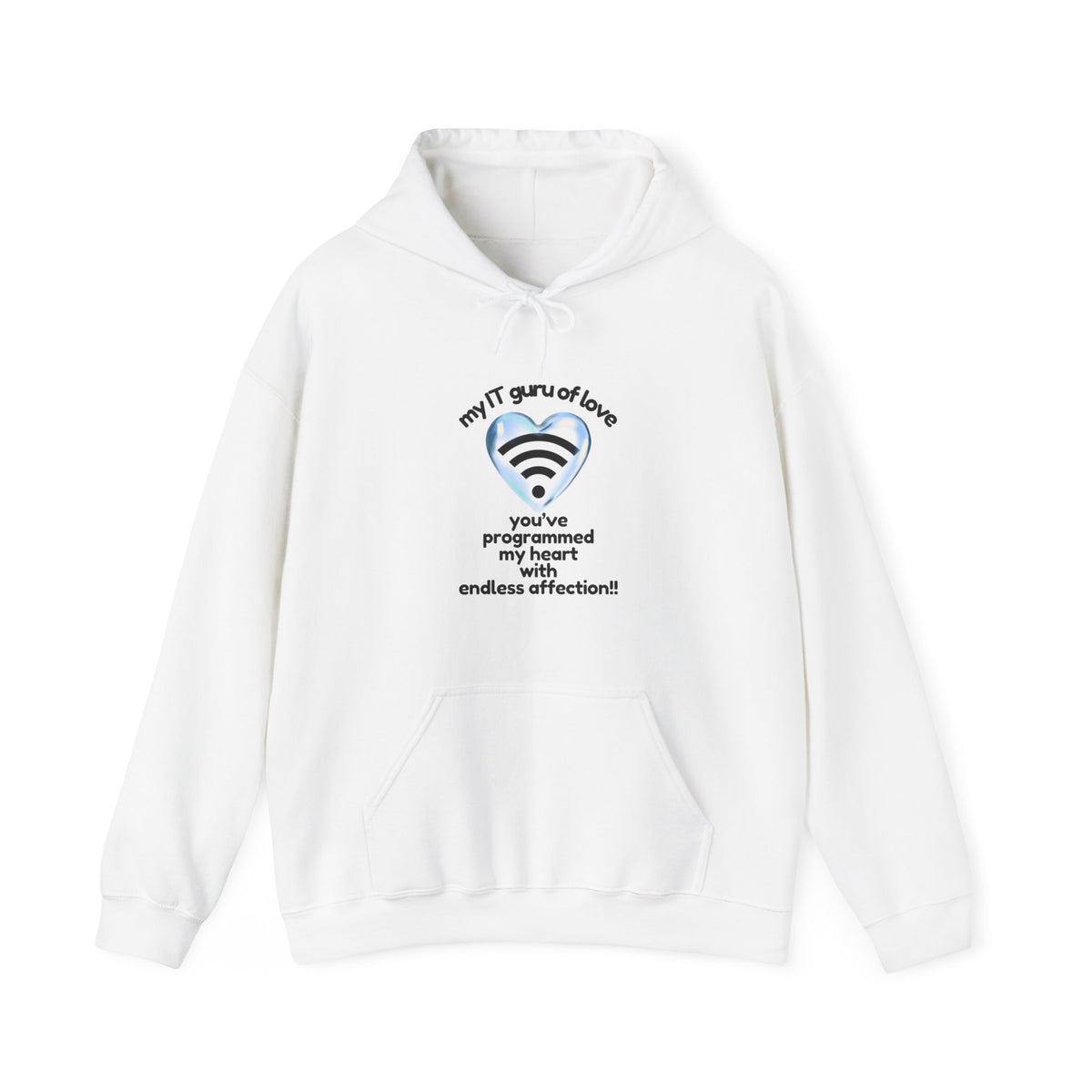 My IT Guru of Love Unisex Hooded Sweatshirt