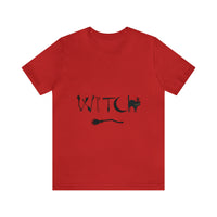 Unisex Witch Jersey Short Sleeve Tee