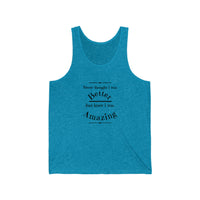 Unisex Jersey Tank top by Printz for Zoey