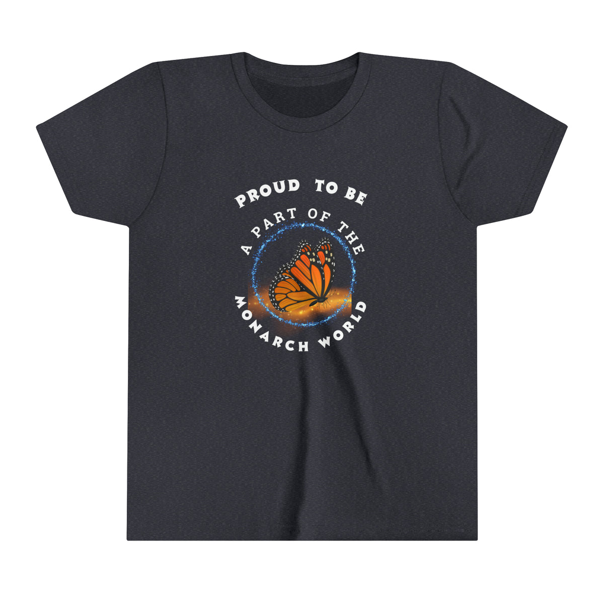 Youth hobby Monarch-Inspired Kids Short Sleeve T-Shirt