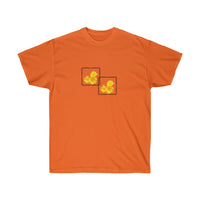 Unisex Ultra Cotton Tee Yellow Flowers for Summer