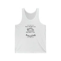 Unisex Jersey Tank top by Printz for Zoey
