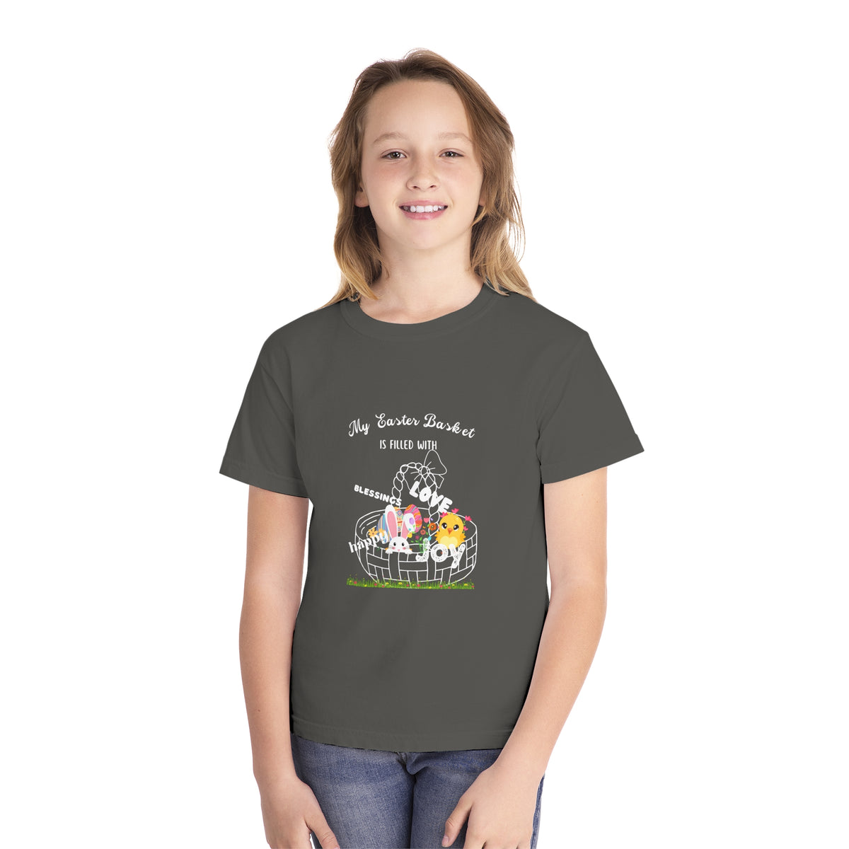 Printz for Zoey Youth Easter Joy T-shirt