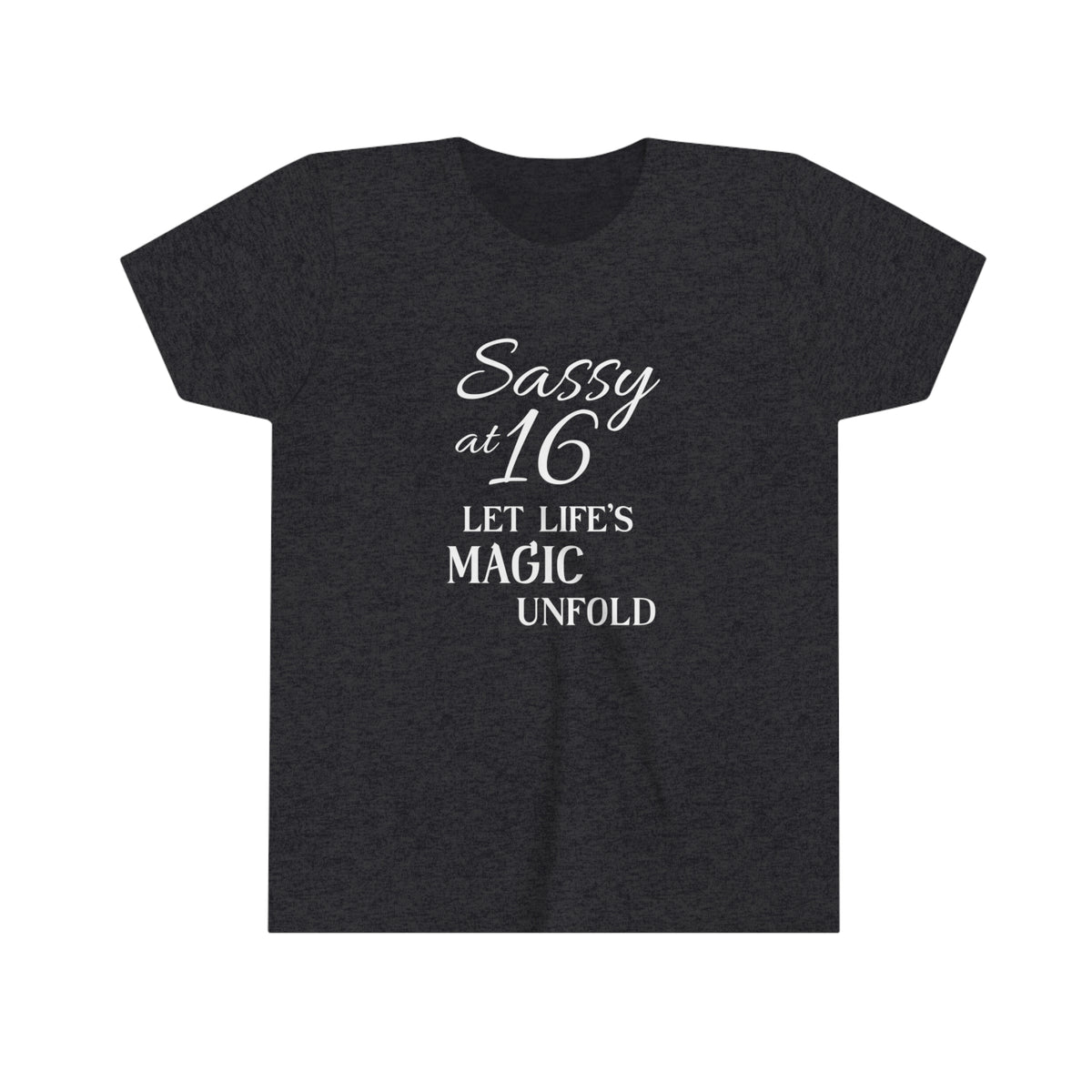 Youth Short Sweet Sixteen Sleeve Tee