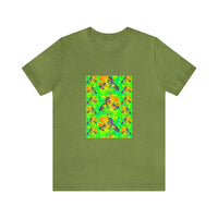Unisex Jersey Short Sleeve Psychedelic design Tee