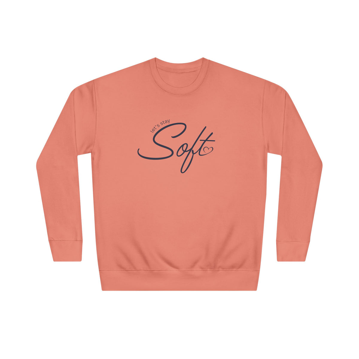 Soft Script Sweatshirt - Cozy Casual Crewneck