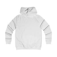 College Monogram Hoodie — Elegant 'PZ' Script Logo Pullover