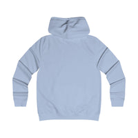 College Monogram Hoodie — Elegant 'PZ' Script Logo Pullover