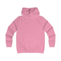 College Monogram Hoodie — Elegant 'PZ' Script Logo Pullover