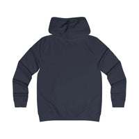 College Monogram Hoodie — Elegant 'PZ' Script Logo Pullover