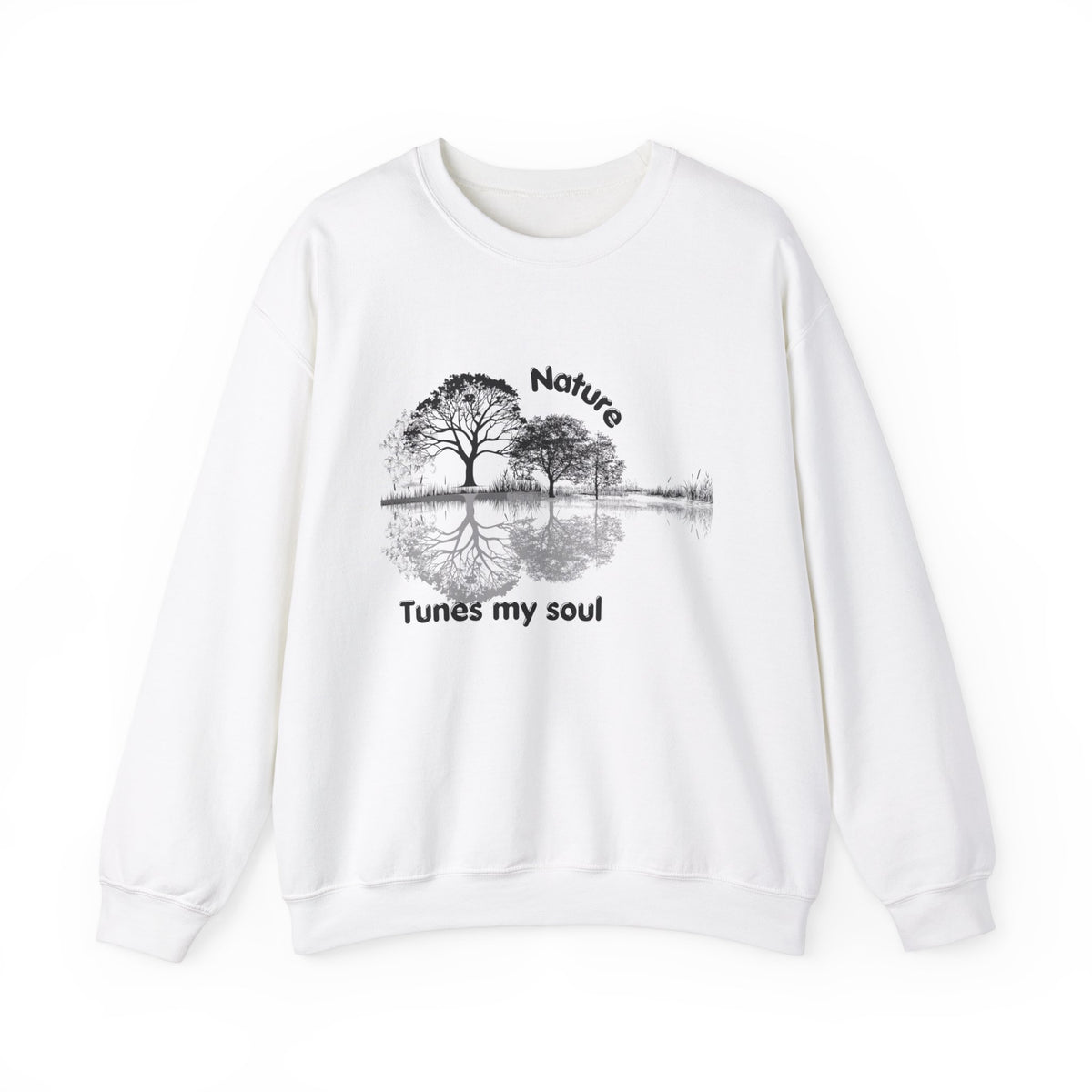 Unisex Crewneck Featured nature Guitar Sweatshirt
