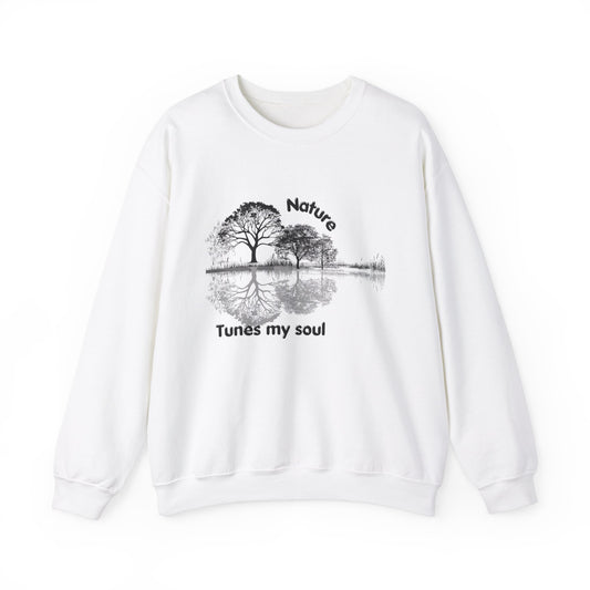 Unisex Crewneck Featured nature Guitar Sweatshirt