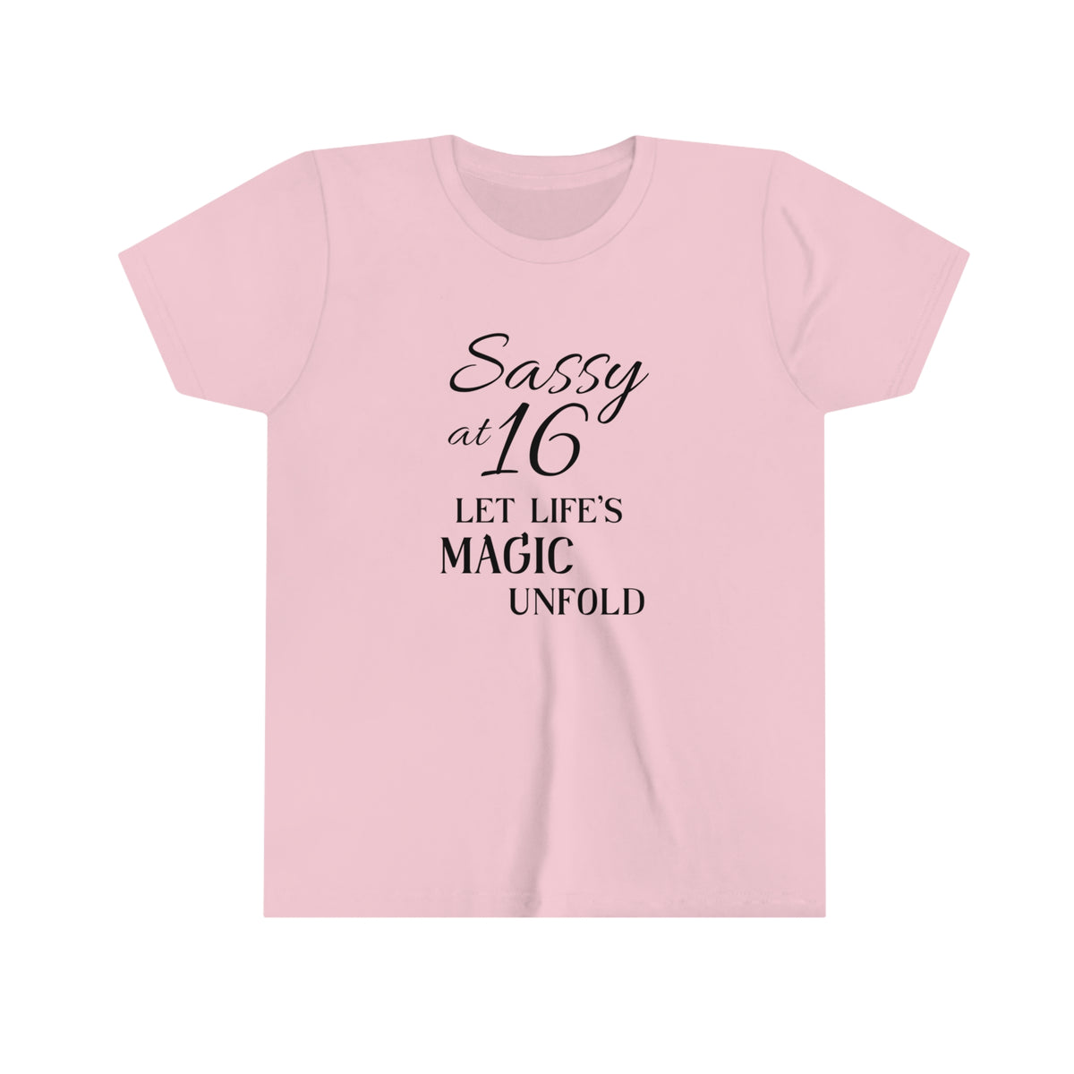 Youth Short Sweet Sixteen Sleeve Tee