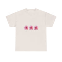 Unisex Cotton Tee ,Pink things make me think things this summer,