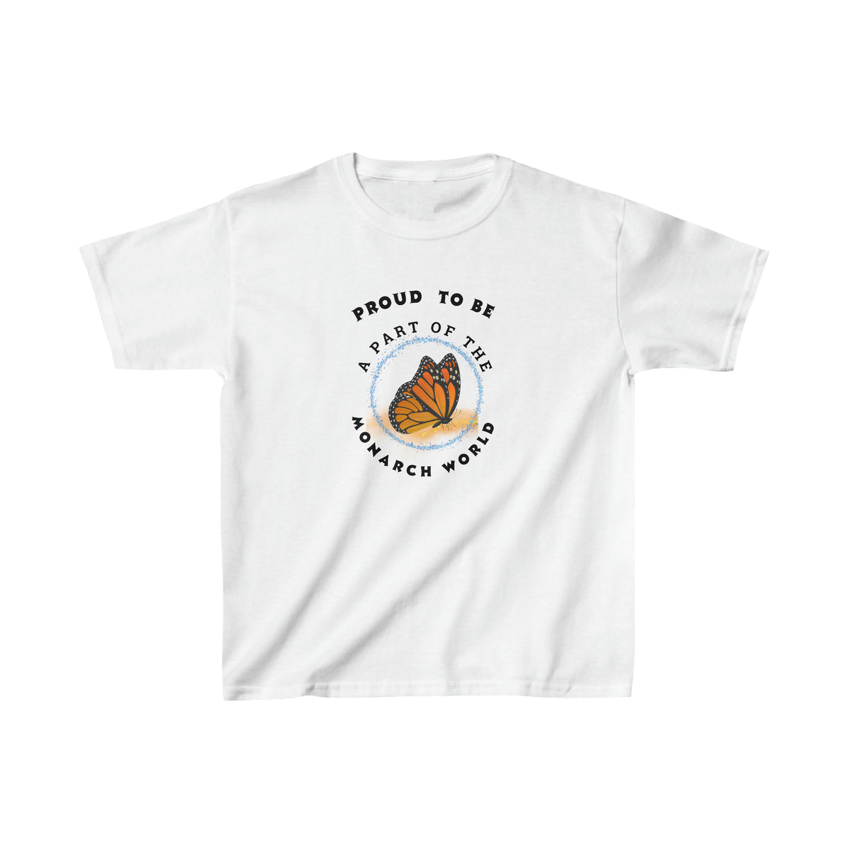 Kids Cotton Monarch-Inspired Kids T-shirts Butterfly Tee