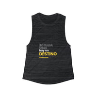 Witty Spanish Slogans Flowy Scoop Muscle Tank
