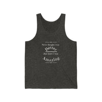 Unisex Jersey Tank top by Printz for Zoey
