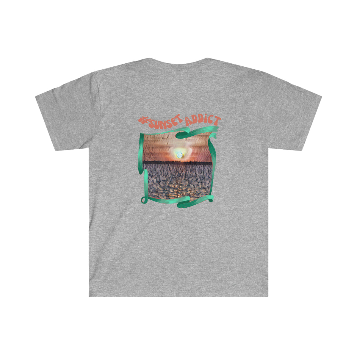 Psychedelic Dreamscape Unisex Soft-Style T-shirt