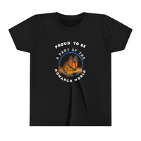 Youth hobby Monarch-Inspired Kids Short Sleeve T-Shirt