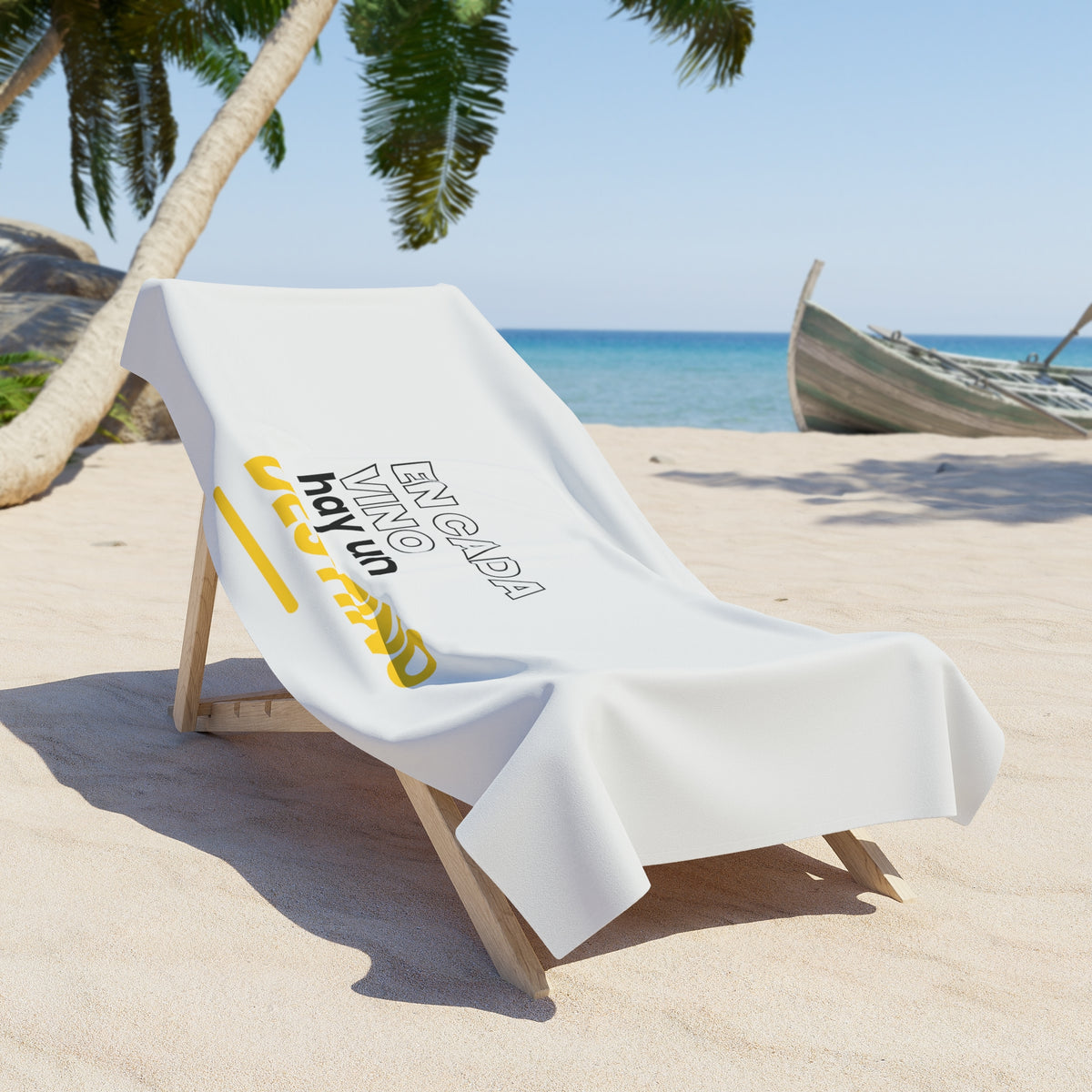 Custom Luxe Beach Towel – Soak Up the Sun in Style