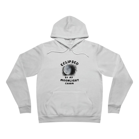 Unisex Fleece Pullover Hoodie with Halloween Eclipse