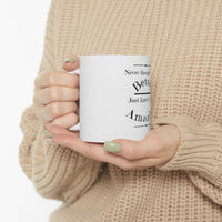 Custom 11oz White Ceramic Coffee Mug