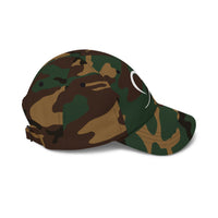 Heart Sketch Dad Cap — Minimalist Heart Embroidered Baseball Hat