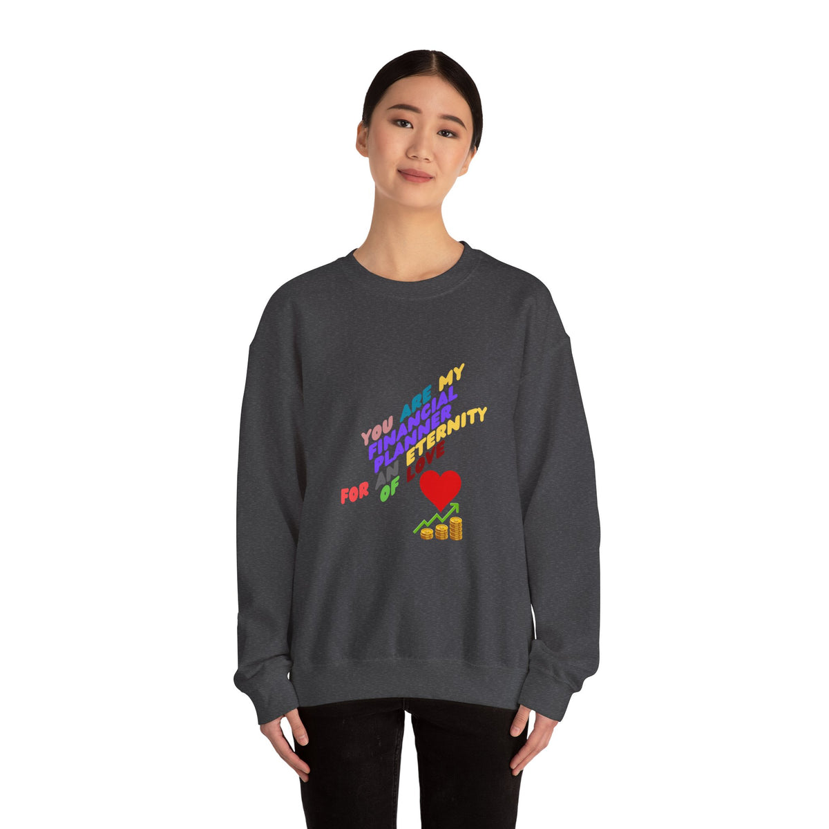 Valentine day Unisex Heavy Blend Crewneck Sweatshirt