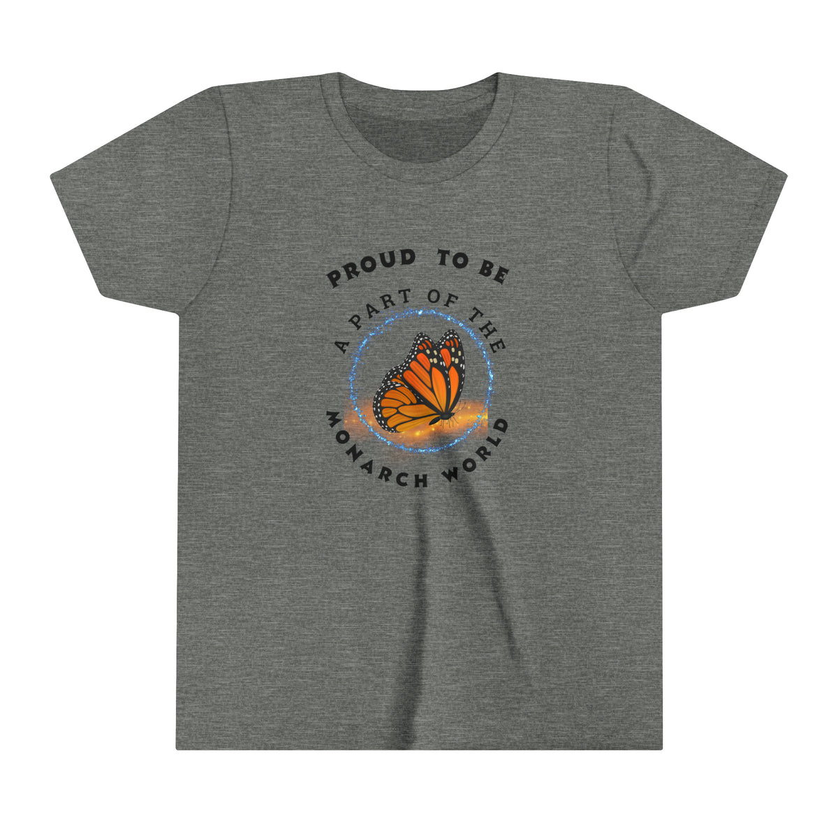 Youth hobby Monarch-Inspired Kids Short Sleeve T-Shirt