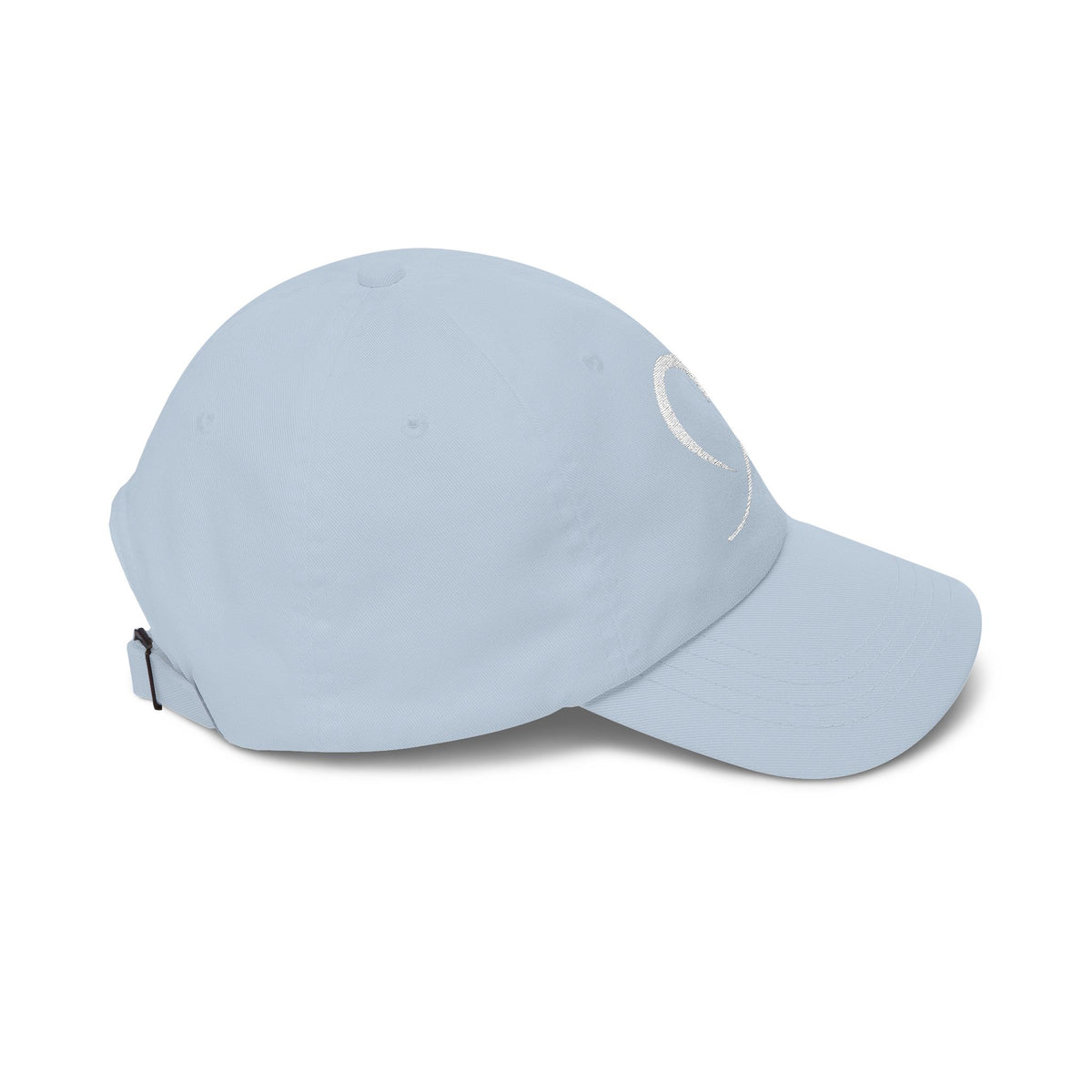 Heart Sketch Dad Cap — Minimalist Heart Embroidered Baseball Hat