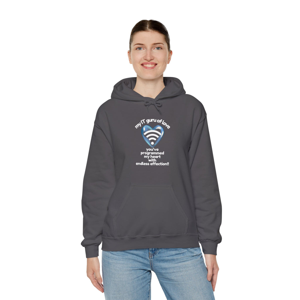 My IT Guru of Love Unisex Hooded Sweatshirt